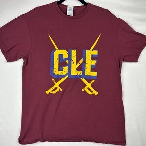 Cleveland Cavaliers Burgundy Graphic Tee
